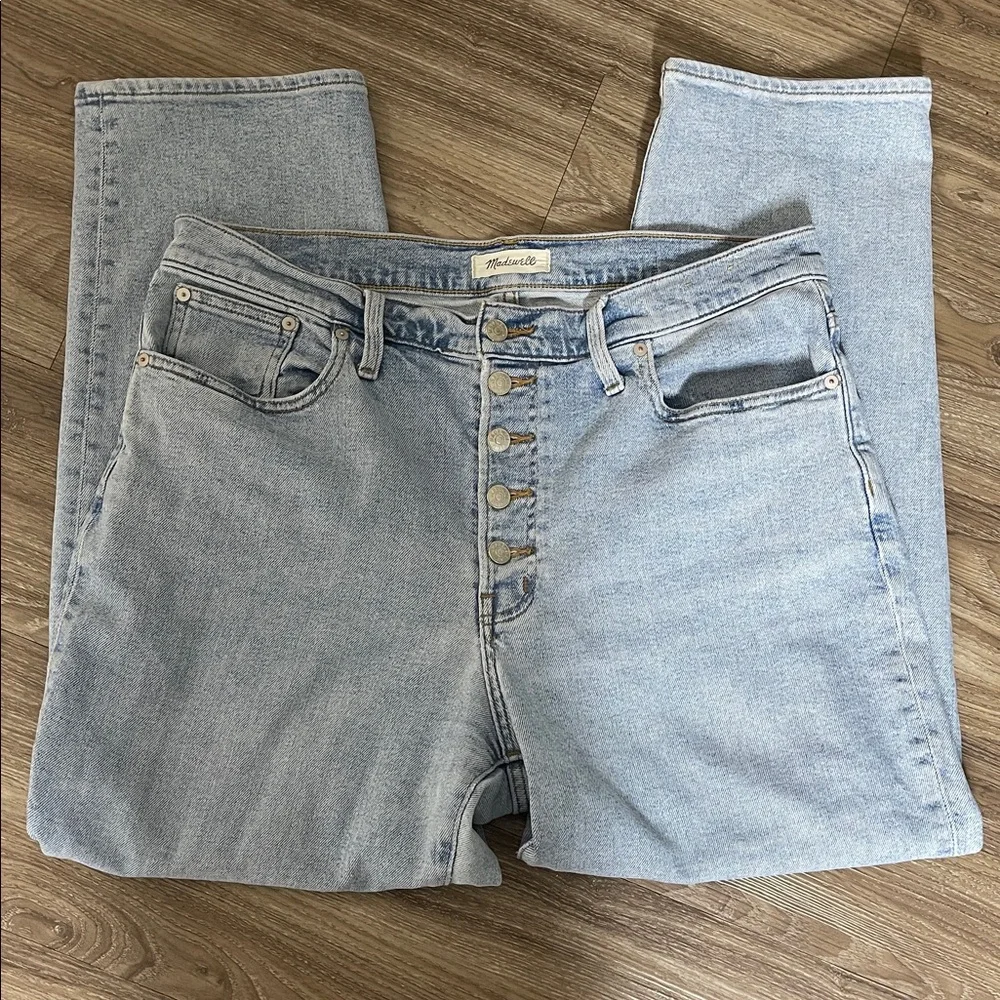 Madewell The Perfect Vintage Straight Jean Size: 32